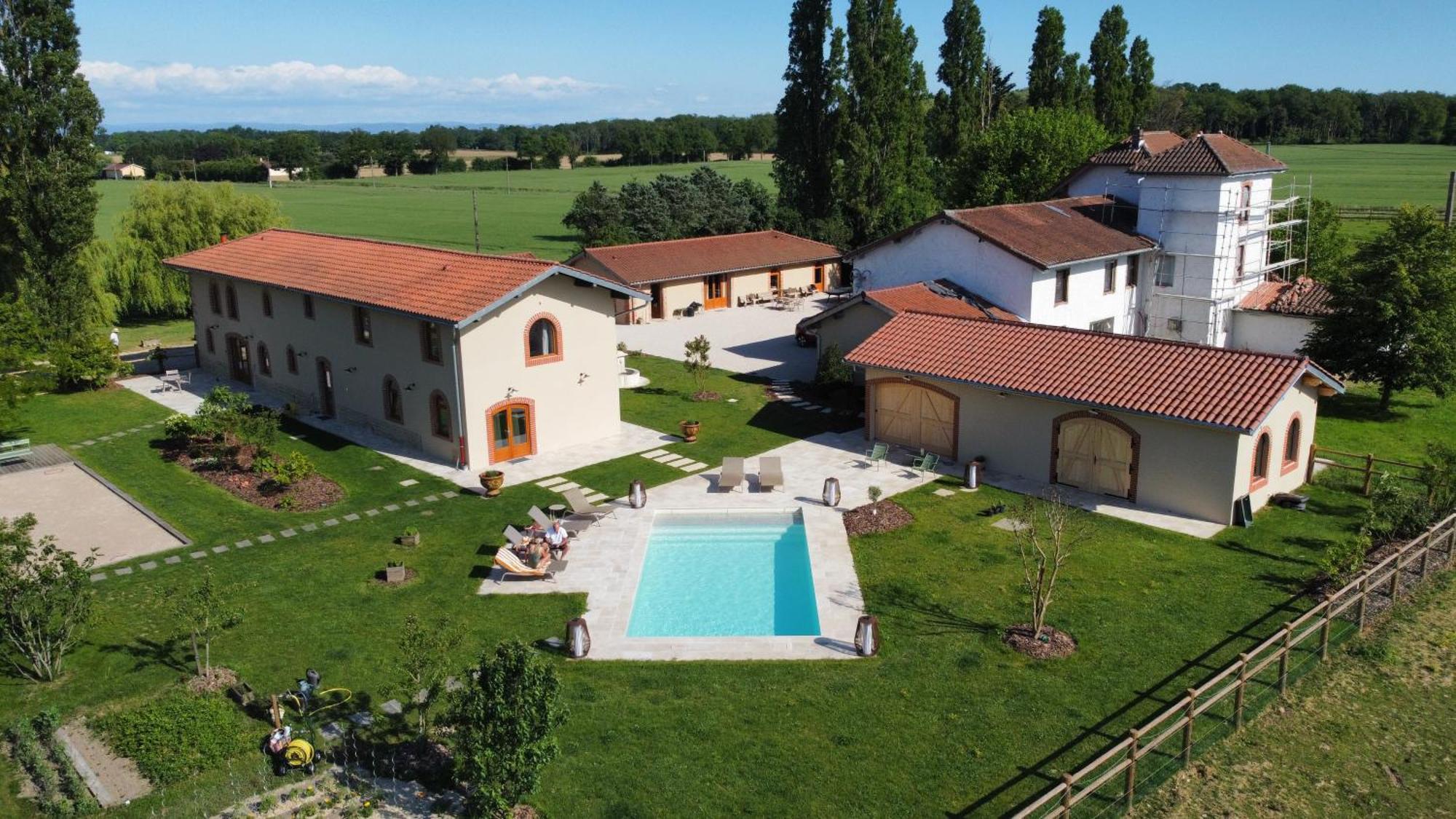 Bed and Breakfast Le Domaine Du Pin Châtillon-sur-Chalaronne Exterior foto
