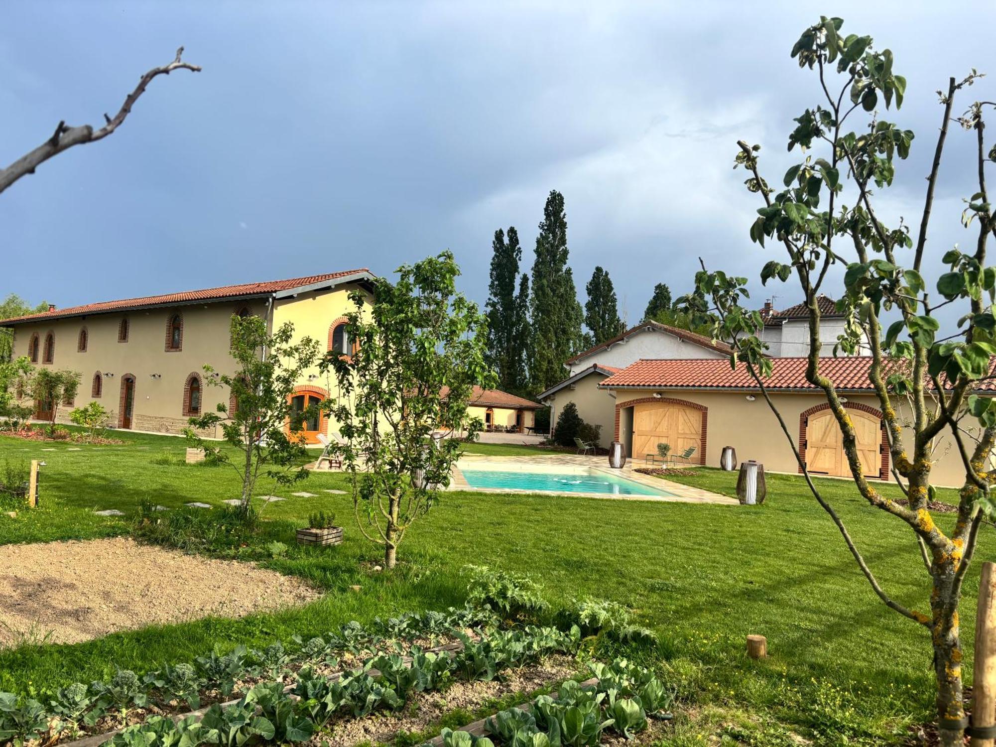 Bed and Breakfast Le Domaine Du Pin Châtillon-sur-Chalaronne Exterior foto